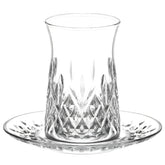LAV Odin Teeservice – 12-teiliges Set aus Glas mit Untersetzern